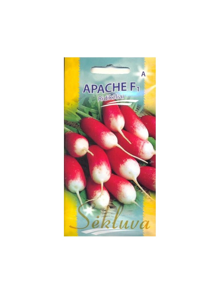 Ridikėliai valgomieji 'Apache' H, 400 sėklų