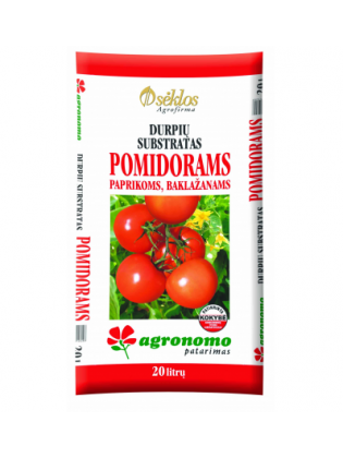 AGRONOMO PATARIMAS substratas pomidorams, paprikoms, baklažanams 20 l