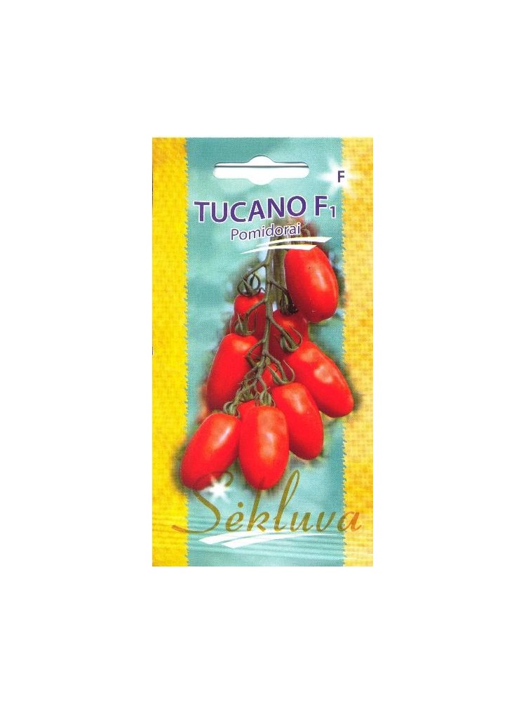 Pomidorai valgomieji 'Tucano' H, 10 sėklų
