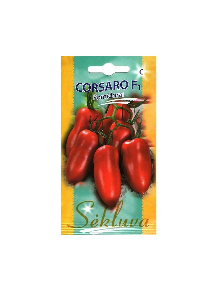 Pomidorai valgomieji 'Corsaro' H, 10 sėklų