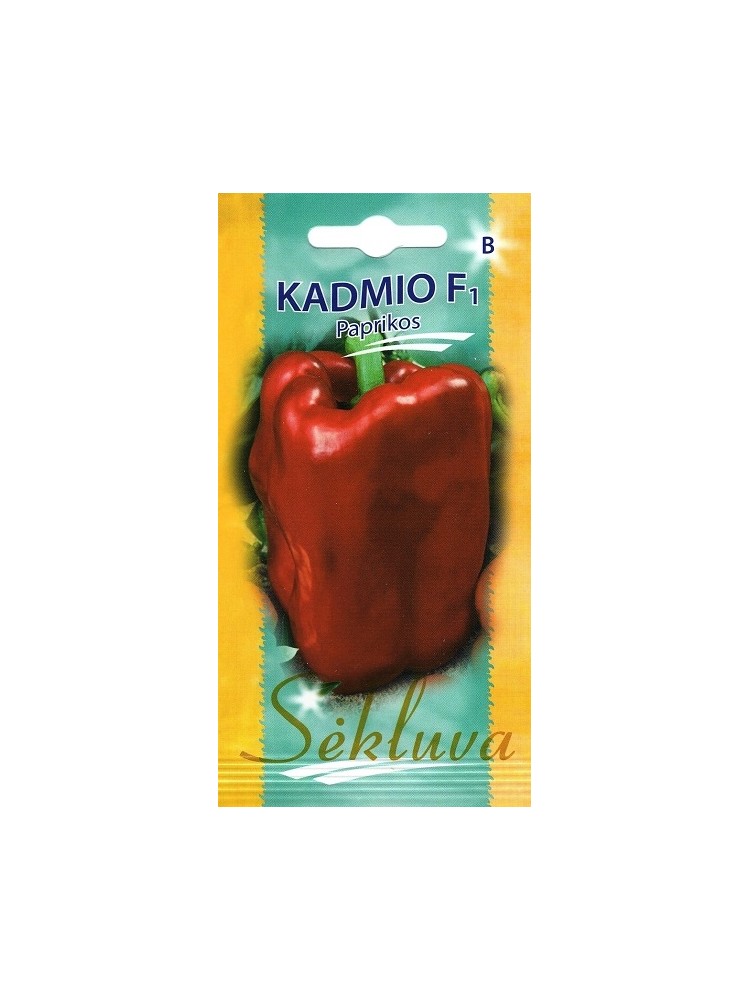 Paprika vienametė 'Kadmio' H