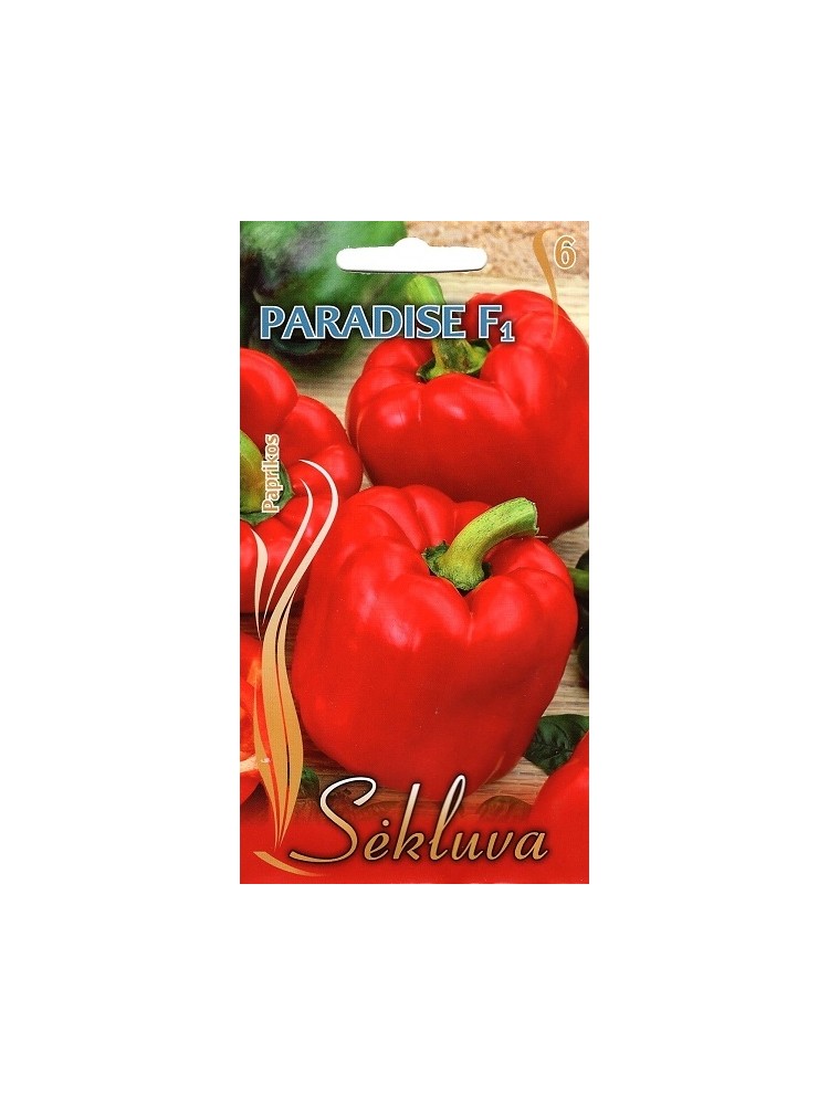 Paprika 'Paradise' H, 10 seemet