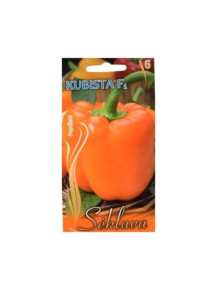 Paprika vienametė 'Kubista' H