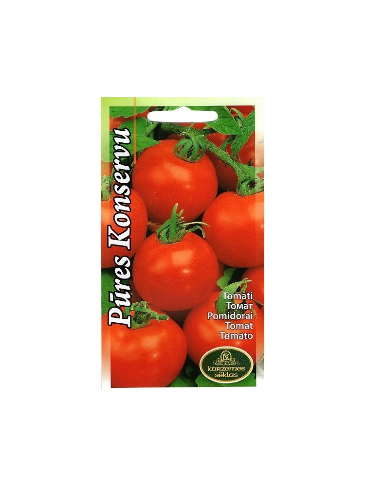 Pomidorai valgomieji 'Pūres Konservu' 0,1 g
