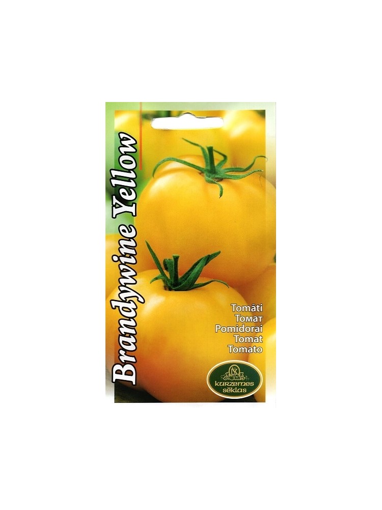 Pomidorai valgomieji 'Brandywine Yellow' 0,1 g