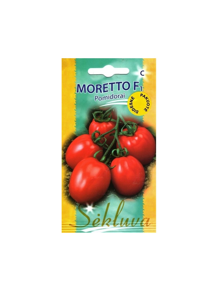 Pomidorai valgomieji 'Moretto' H, 100 sėklų