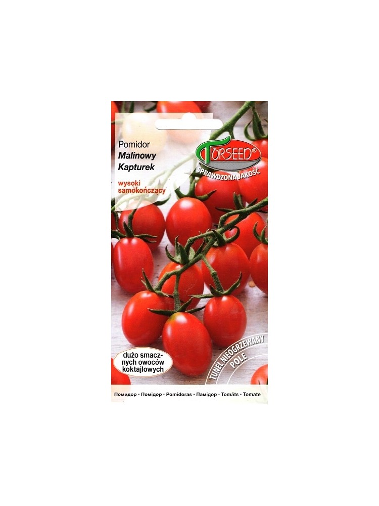 Pomidorai valgomieji 'Malinowy Kapturek' 0,1 g