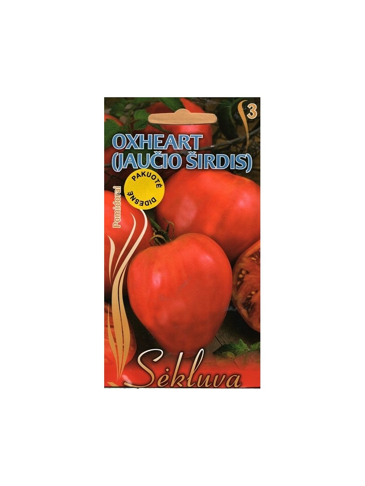 Pomidorai valgomieji 'Oxheart' 5 g