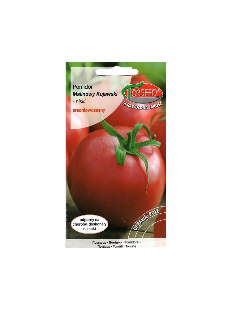 Pomidorai valgomieji 'Malinowy Kujawski' 0,2 g