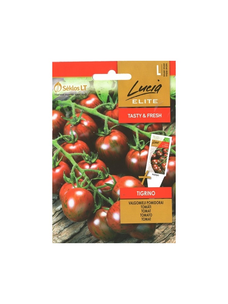 Pomidorai valgomieji 'Tigrino' 0,1 g