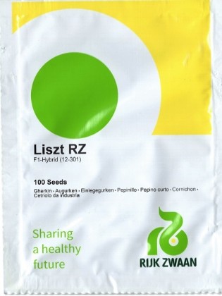 Ogórek siewny 'Liszt RZ' H, 100 nasion
