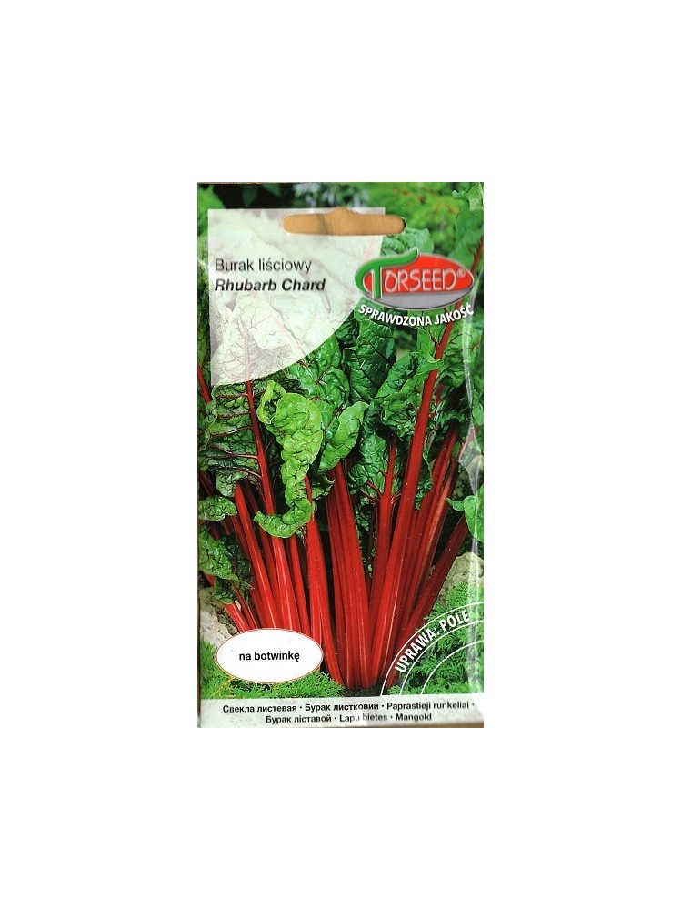 Burokėliai lapiniai 'Rhubarb Chard' 10 g