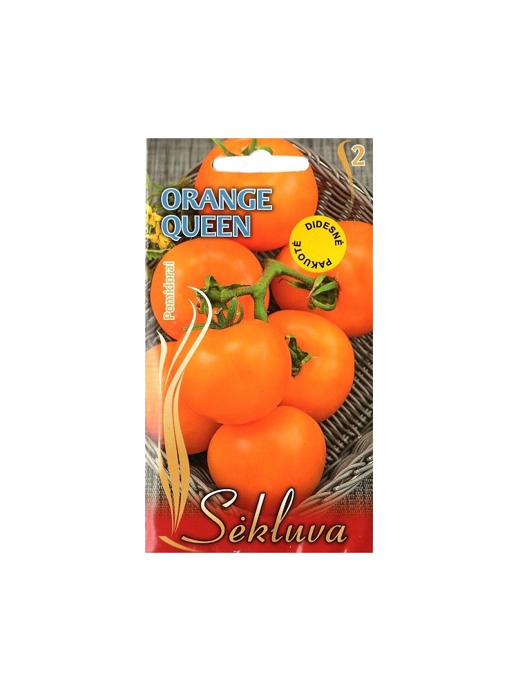 Pomidorai valgomieji 'Orange Queen' 5 g