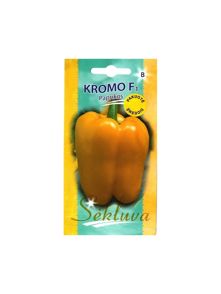 Paprika vienametė 'Kromo' H, 100 sėklų