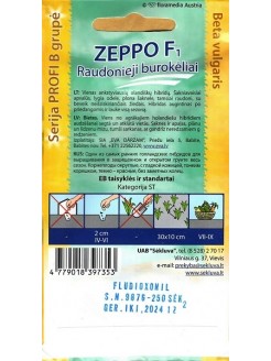 Burokėliai raudonieji 'Zeppo' H, 250 sėklų