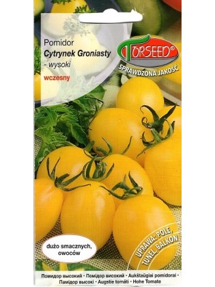 Pomidor zwyczajny 'Cytrynek Groniasty' 0,1 g