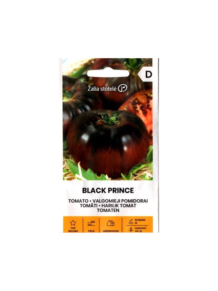 Pomidorai valgomieji 'Black Prince' 0,2 g