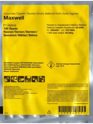 Agurkai paprastieji 'Maxwell' H, 100 sėklų