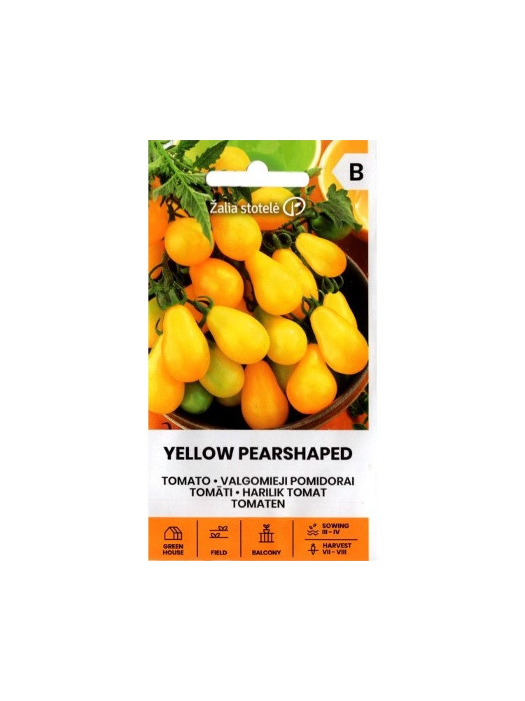 VL Tomat 'Yellow Pearshaped' 0,2 g