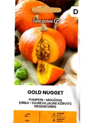 Riesen-Kürbis 'Gold nugget' 1 g