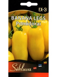 Pomidorai valgomieji 'Banana Legs' 10 sėklų