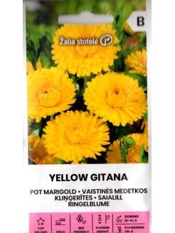 VL Vaistinės medetkos 'Yellow Gitana' 2 g