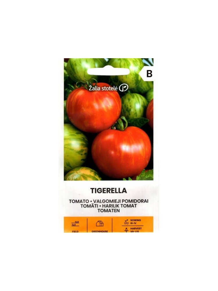Pomidorai valgomieji 'Tigerella" 0,1 g