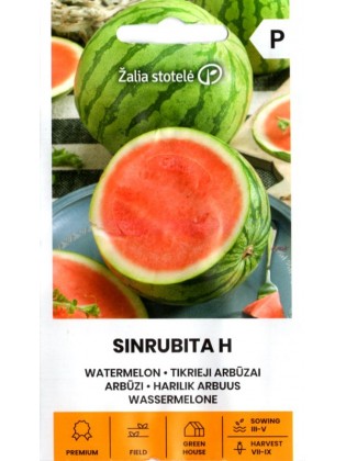 Arbūzai tikrieji 'Sinrubita' H, 5 sėklos