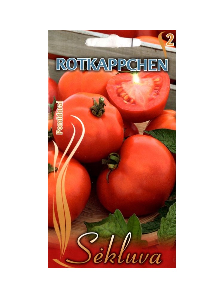 Pomidorai 'Rotkappchen' - sėklos internetu