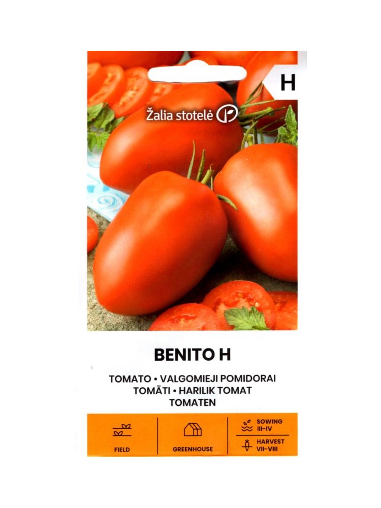 Pomidorai valgomieji 'Benito' H