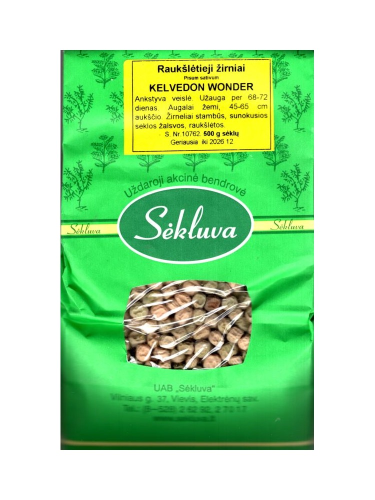 Žirniai 'Kelvedon Wonder' 500 g