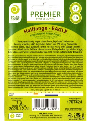 Petražolės 'Halblange - Eagle' 1 g