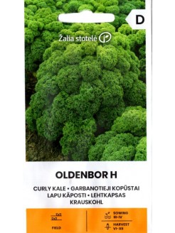 Kopūstai lapiniai 'Oldenbor' F1, 20 sėklų