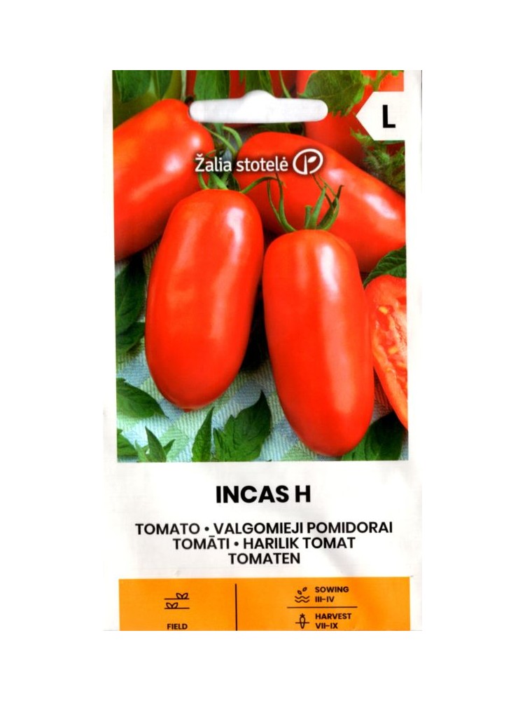 Pomidorai 'Incas' H, 15 sėklų