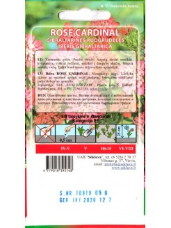 Rudgrūdėlė gibraltarinė 'Rose Cardinal' 0,5 g