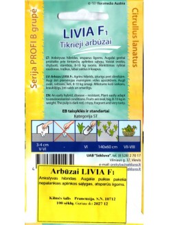 Arbūzai 'Livia' H, 100 sėklų