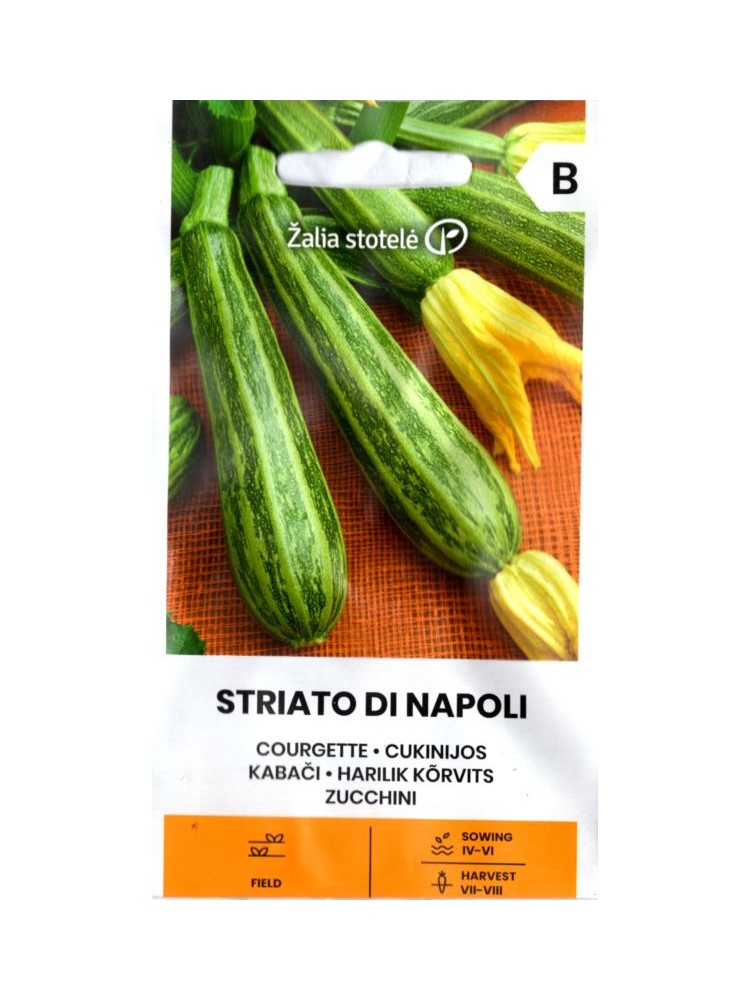 Cukinija 'Striato Di Napoli'