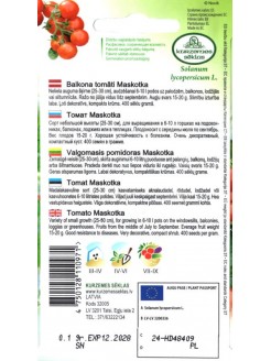Pomidorai 'Maskotka' 0,1 g