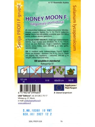 Pomidorai valgomieji 'Honey Moon' H