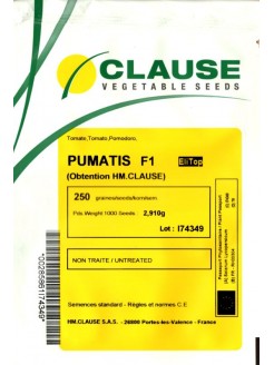 Pomidorai valgomieji 'Pumatis' F1, 250 sėklų