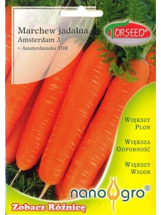 Carrot 'Amsterdam 3' 5 g, Nano-gro